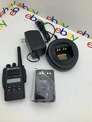 Motorola EX560 XLS UHF 450-512 MHz Radio AAH38SDF9DU6AN + Charger Tested Mint ++ • $219.99