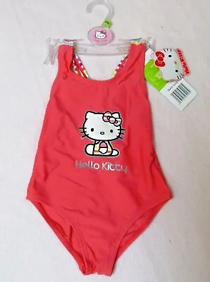 Hello Kitty Baby Swimming Costume Swimsuit Swimwear Size 12-18 Months • £7.99
