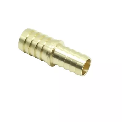 Brass Barb Reducer 5/8  To 3/4  Barbed Reducing Splicer Mender Adapter Fitting • $8.99