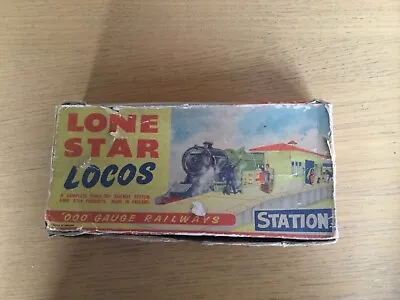 Lone Star Railway Station Diecast 1950's VGC Complete In Box • £17.95