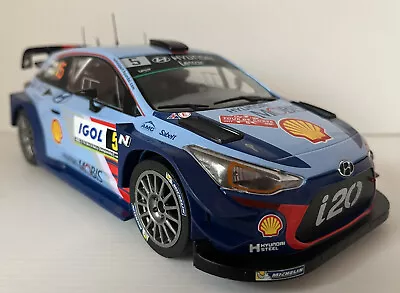 1:18 ALTAYA HYUNDAI I20 WRC GROUP N RALLY With MAGAZINE AWESOME WIDEBODY KIT • $215.80