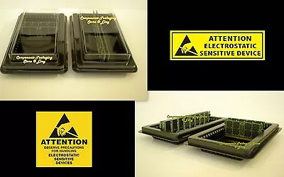 Memory Storage Packaging Tray For DDR3 DIMM FBDIMM RAM Modules Lot Of 5 10 20 50 • $28.97