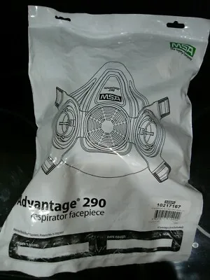 NEW SEALED  MSA  Advantage 290 10217167 Half-Mask Respirator Sz. LARGE • $47.80