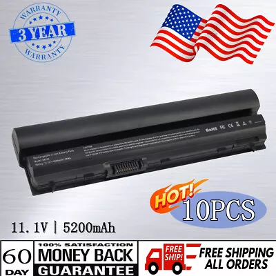 Lot 10 Battery For Dell Latitude E6320 E6230 E6120 E6220 E6330 RFJMW K4CP5 Y61CV • $169