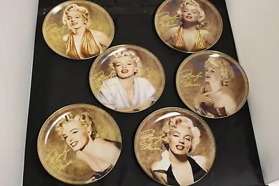 Marilyn Monroe Complete Set Of 6 Plates Love Marilyn Series By J. Schwarz W/COA • $229.99