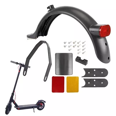 Enhance Your For Xiaomi Scooter With Rear Fender Mudguard Taillight Bracket Kit • $37.35