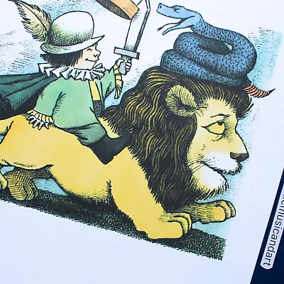 Original 2002 Maurice Sendak Exhibition Poster • $69.99