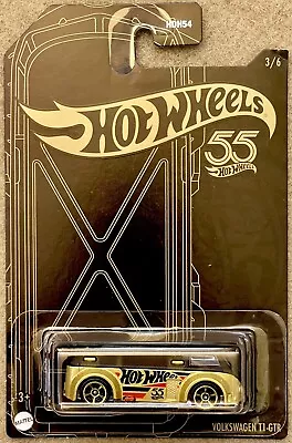 Hot Wheels 2023 Pearl & Chrome *rare Chase* Volkswagen T1-gtr - 55 Years Ltd Edt • $46.75