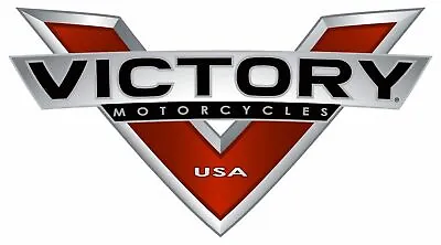 Victory Motorcycles Usa  V  Decal Sticker 3m Made Helmet Vehicle Window Car Wall • $3.49