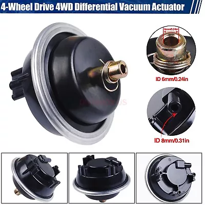 $15.88 • Buy 4WD Front Differential Vacuum Actuator 25031740 For Chevy S10 Blazer S15 Jimmy 