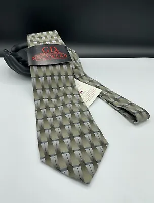 GD Grateful Dead Men's 100% Silk Neck Tie ~ Gray ~ Lost Sailor ~ Hand Made! • $24.99