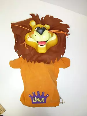 Vintage 1960s Mattel Talking LINUS THE LIONHEARTED LION Hand Puppet • $19.99