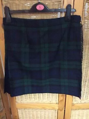 £7.50 • Buy James Pringle Tartan Skirt Size 14