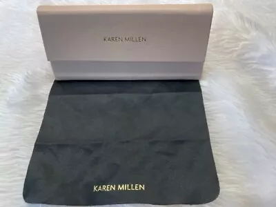 Used- Karen Millen Pink Glasses / Sunglasses Case & Cloth - Proceeds To Charity • £3.99