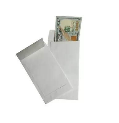 25+ No. #7 Large Coin Envelopes White Or Brown Catalog Pouch - 3.5 X 6.5 Inches • $89.50