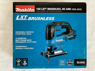 New Makita XVJ04Z 18 Volt 18V LXT Cordless Jig Saw (Bare Tool) New In Box • $141.09