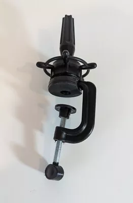 Mannequin Head Stand Clamp - Plastic Black • $5.99