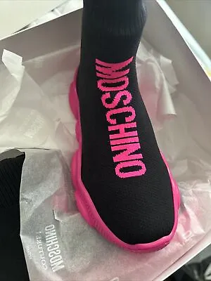 Girls Designer Shoes By Moschino • $200