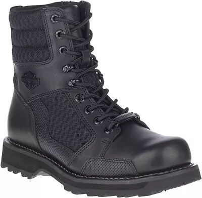 HARLEY-DAVIDSON FOOTWEAR Men's Lensfield Leather Motorcycle Riding Boots D96204 • $157.49