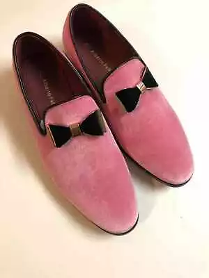  New Men's Vintage Velvet Dress Loafers Slip On Tuxedo Dress Shoes Size:7.5--13 • $26.99