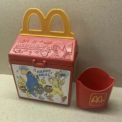 McDonald's Fisher Price Happy Meal Lunch Box Toy Vintage 1989 RARE  • $30