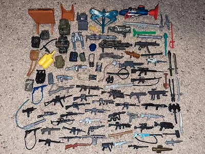 Vintage Action Figure Toy Weapons Gun Sword Accessories Lot 80s 90s Military • $0.99
