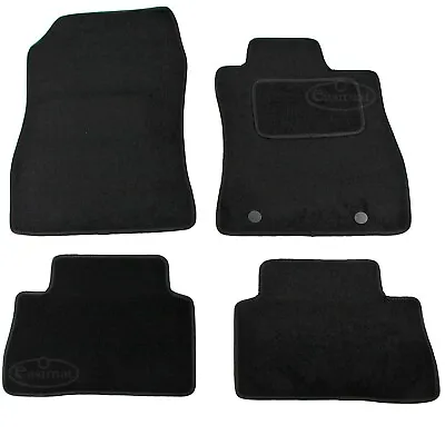 Nissan Juke Car Mats For 2010 To 2019 Tailored Carpet 4pc Black Floor Set • £12.49