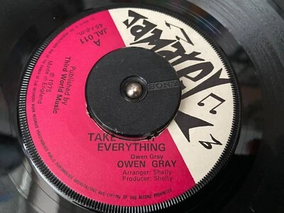 £5.25 • Buy OWEN GRAY : Take Away Everything : Jamatel 7  Vinyl Single 1975