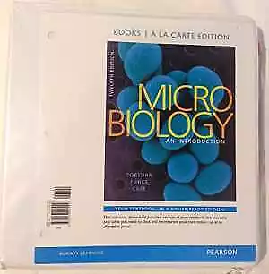 Microbiology: An Introduction Books - Loose Leaf By Tortora Gerard J.; - Good • $14.65