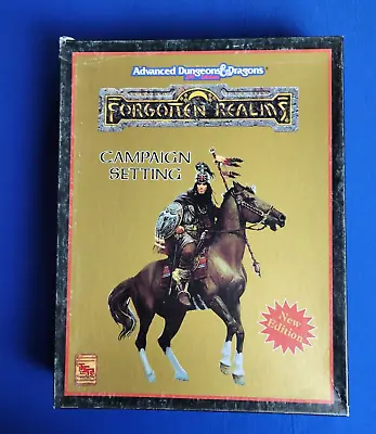 Forgotten Realms Campaign Setting Box Set - AD&D (Complete) • $139.99