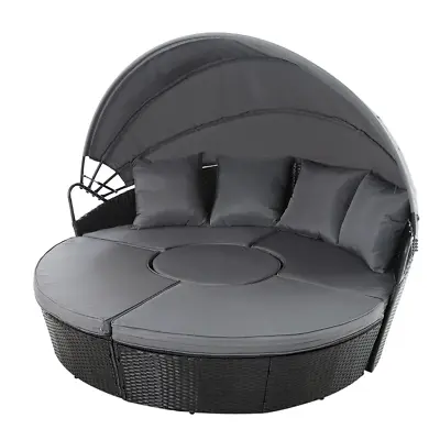 $895 • Buy Gardeon Outdoor Lounge Setting Sofa Patio Furniture Wicker Garden Rattan Set Day