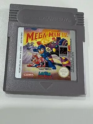 MEGA MAN IV 4 Gameboy Original - Very  Rare - Tested Genuine Cart Only Game Boy • £189.95