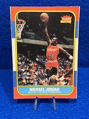 1986-87 Michael Jordan BASKETBALL (CUSTOM STICKER) • $3.50