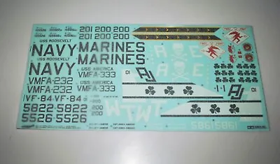 Tamiya F-4j Usmc 60308 ⭐parts⭐ Decal Set 1/32 • $30.47