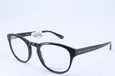 Gant GA3153 Black Round Men Full Rim 50-20-140 Eyeglasses Frames • $29.95