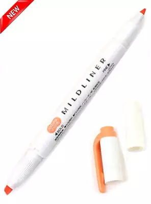 Zebra Mildliner Double Tip Mild Apricot Highlighter • $2.50