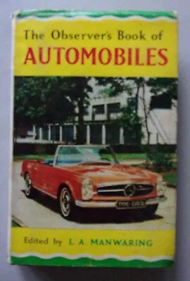 Observer's Book Of Automobiles - 1965 Edition • £8.99