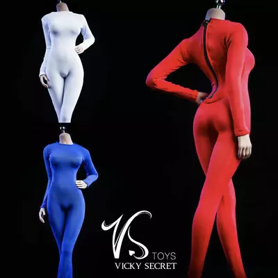 VSTOYS 1：6 Female Tights Jumpsuits Long Sleeve Clothes For 12'' Body 19XG37 • $42.72