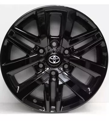 $999 • Buy Toyota Hilux Sr5 Genuine 18 Inch Wheels In Custom Gloss Black Set Of 4 Wheels