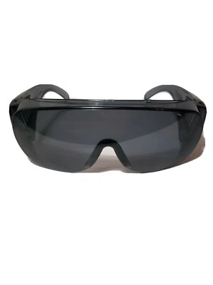 £4.84 • Buy Safety Overglasses Tinted Frame Anti-Fog Lens Plant Visitor MSA 697501 Lot Of 3