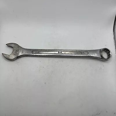 S-K Wayne Tools C-26 13/16  In. Alloy 12 Point Combination Wrench Made In USA • $11.43