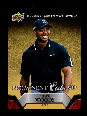 2015 Upper Deck Prominent Cuts Vip National Vip5 Tiger Woods Qty • $1.99