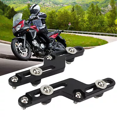 Car Motorcycle Windscreen Windshield Mount Bracket Kit Part For V‑STROM DL650 • $18.21