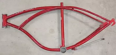 Schwinn 24  Red Middleweight Bike Cantilever Bicycle Frame Vintage Nice Paint • $125