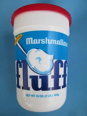 FLUFFERNUTTERS! Fluff Marshmallow Spread Gluten Fat Free 12/24 16oz Lynn Mass • $12