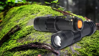 3 Mode 1200 Lumens Zoomable Q5 Mini LED Flashlight 14500 AA • $11.89