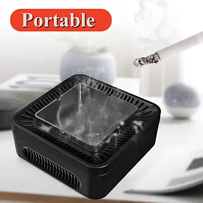 Smokeless Ashtray Cigarette Filter Absorb Smoke Odor Eliminator NEW • $31.35