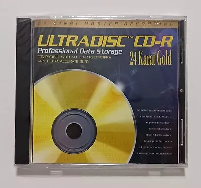 Mfsl Mobile Fidelity Ultradisc 24 Karat Gold Archival Blank Cd-r New Sealed • $18.95