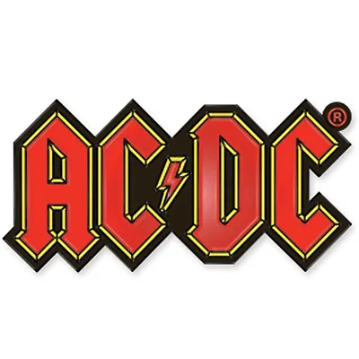 AC/DC Enamel Logo Vest Pin Punk Rock Music Back In Black Red Collectible Gift • £7.67