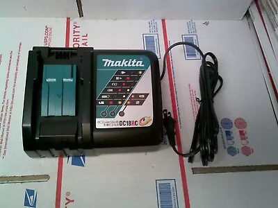 New!! Genuine Oem Makita Dc18rc 7.2v 14.4v 18v Battery Rapid Charger Fast Charge • $24.98